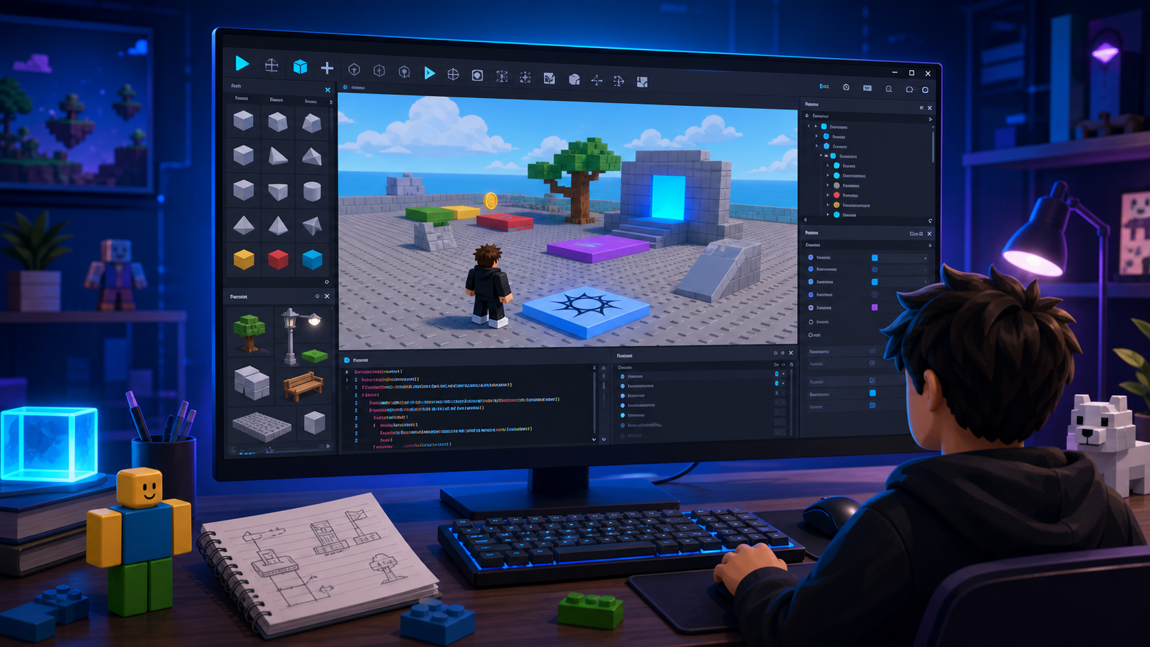 Roblox Studioの始め方