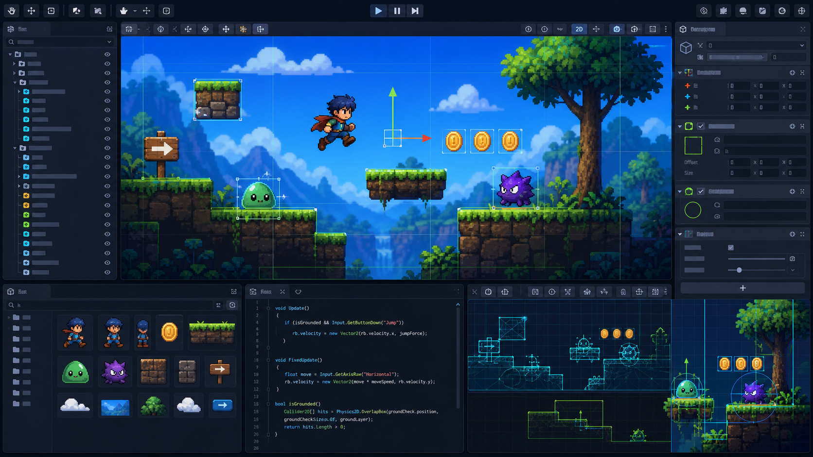 Unityで簡単な2Dゲームを作る入門
